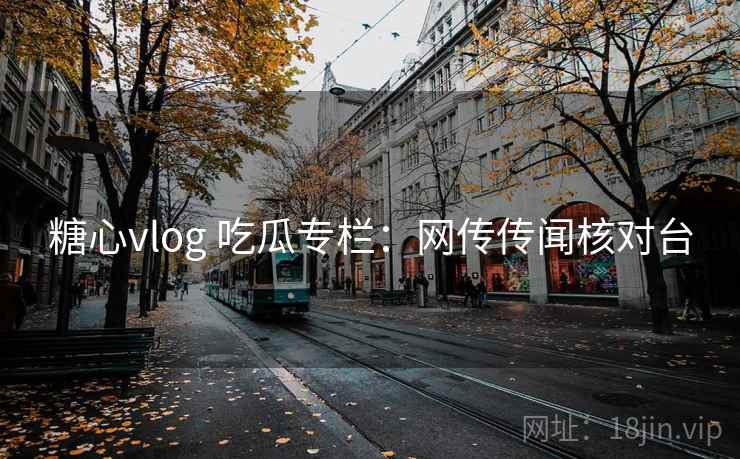 糖心vlog 吃瓜专栏：网传传闻核对台